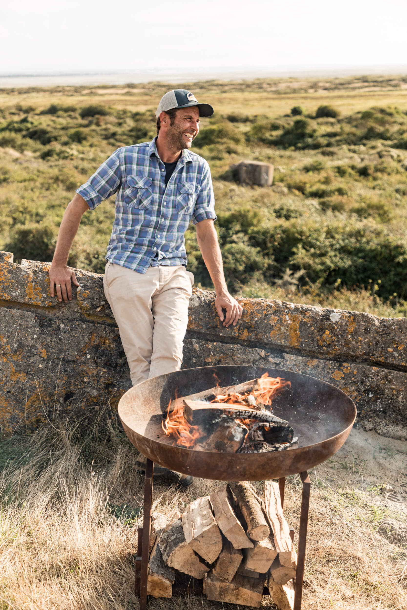 Fire cooking relaxed